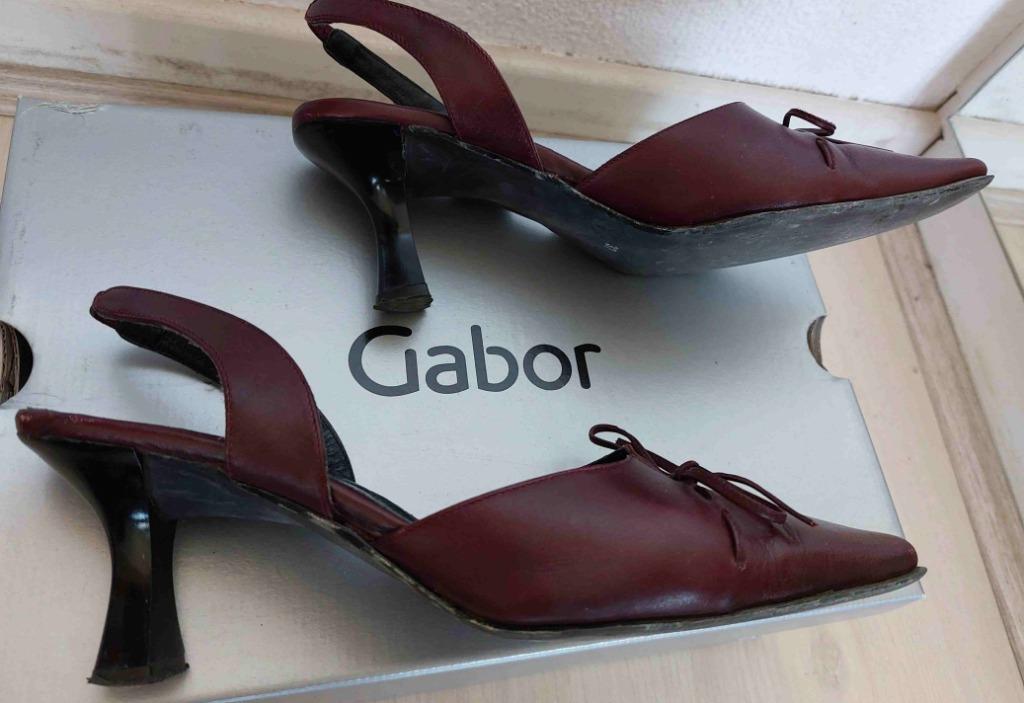 sandale escarpin talon cuir ouvert derrièr prune bordeaux 37, Enlèvement ou Envoi, Autres couleurs, Escarpins, Atiriz boutique indépenda
