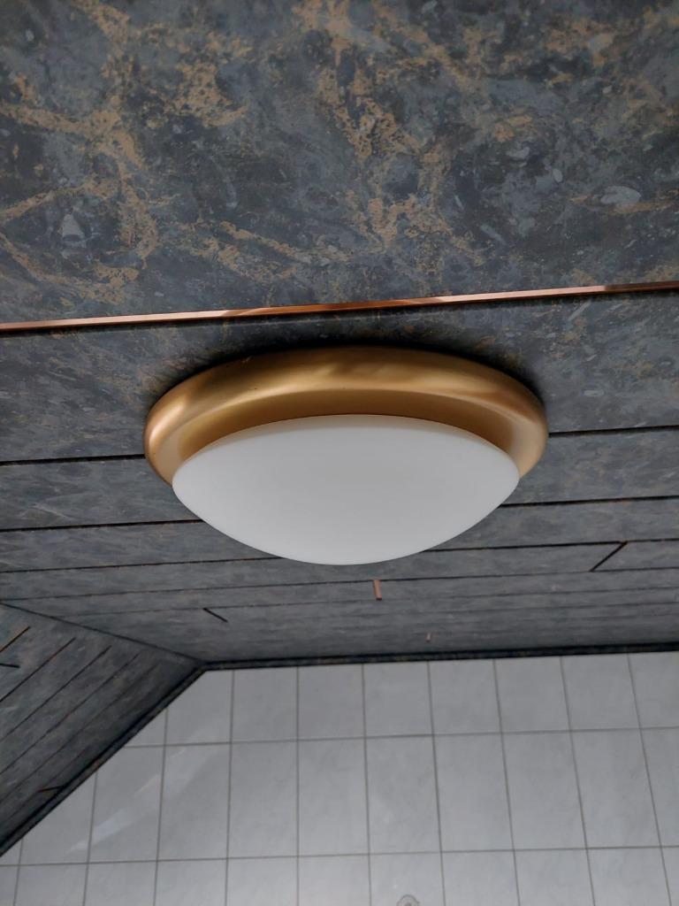 Plafondlamp, Ophalen of Verzenden, Glas