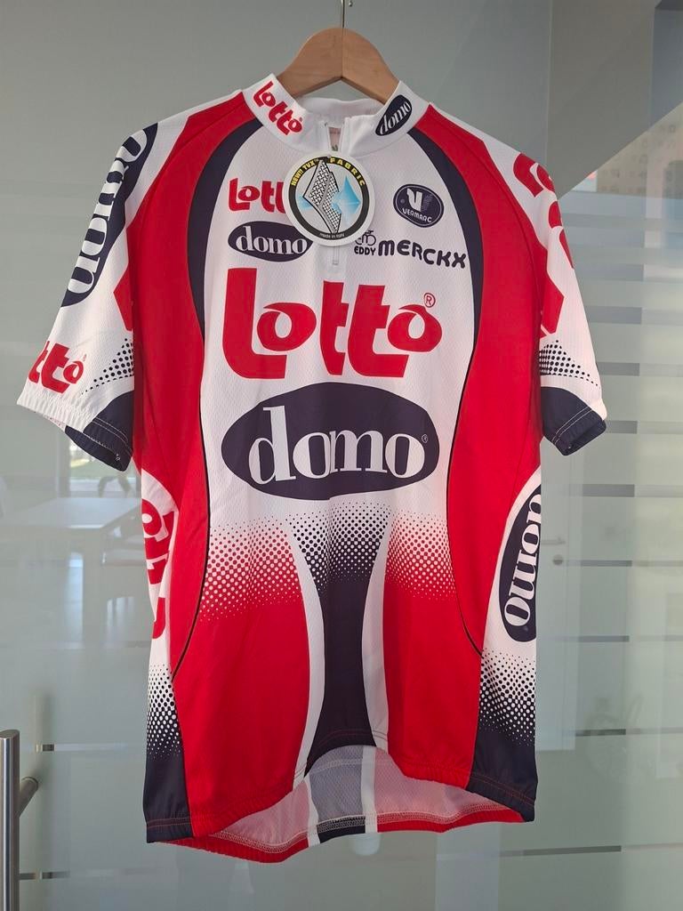 Original vintage Lotto Domo cycling wielertruitje - nieuw!, Enlèvement ou Envoi, Neuf, Vêtements