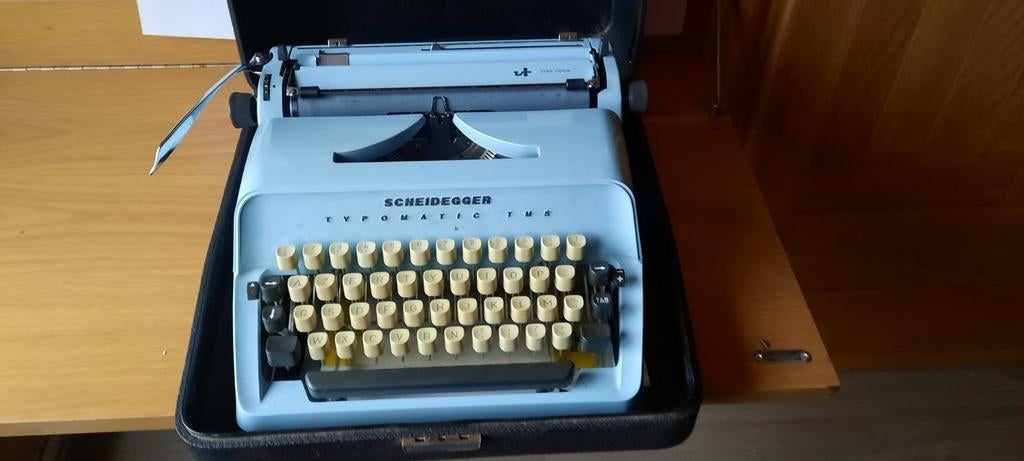 Typemachine Scheidegger, Enlèvement ou Envoi, Comme neuf