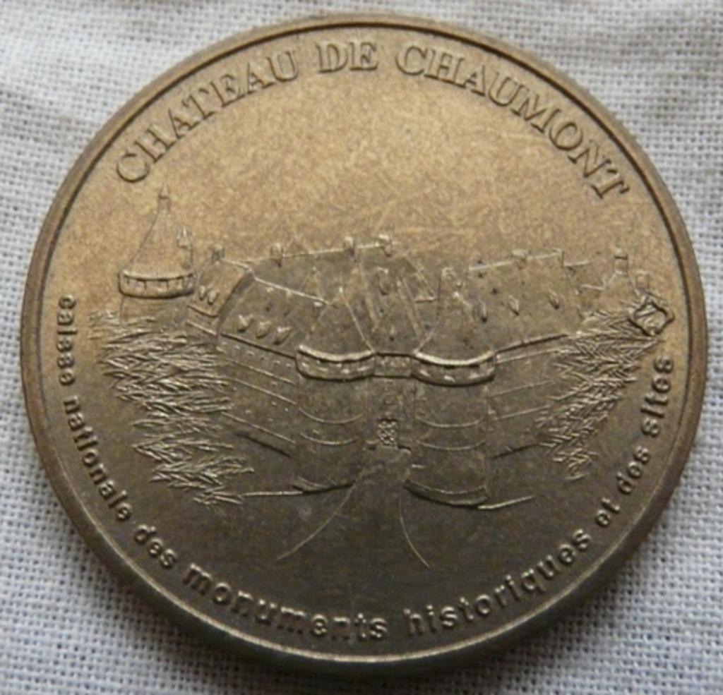 Penning Souvenir, Chateau de Chaumont, Monnaie De Paris 2004, Enlèvement ou Envoi, Autres matériaux