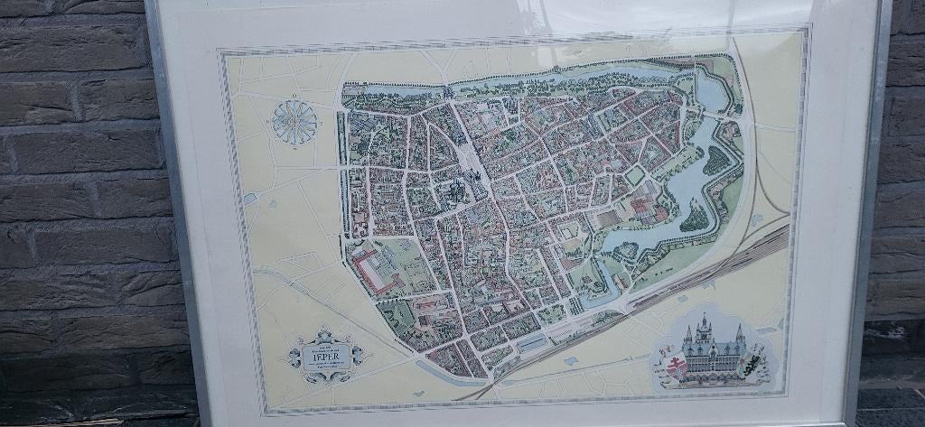 kunstkaart Ieper, Antiek en Kunst, Ophalen