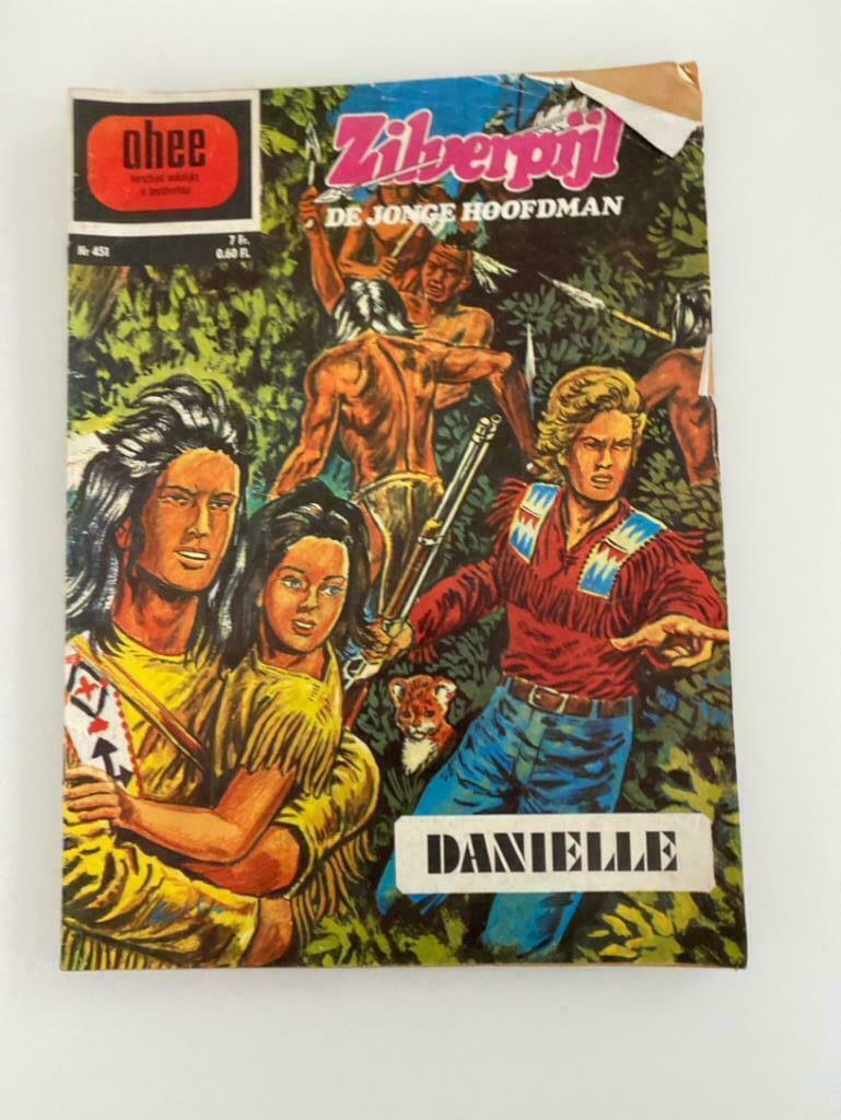 Strip Ohee 4514/12/1971 Zilverpijl Danielle, Gelezen, Ohee, Eén stripboek, Ophalen of Verzenden