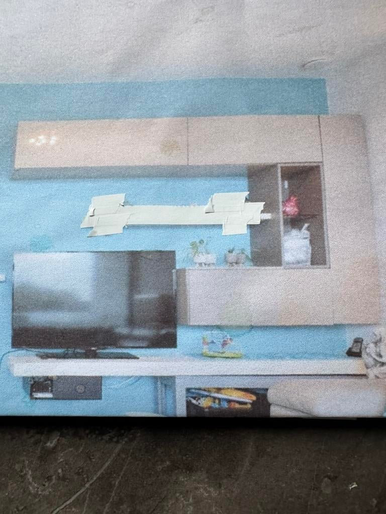 Meuble mural TV, Maison & Meubles, Enlèvement, Utilisé, Modern