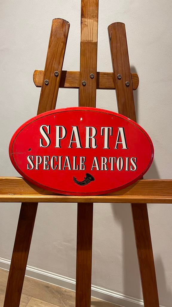 Artios speciale Sparta, Verzamelen, Ophalen of Verzenden, Zo goed als nieuw, Reclamebord