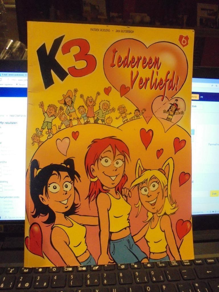 K3 iedereen verliefd, Ophalen of Verzenden, Gelezen