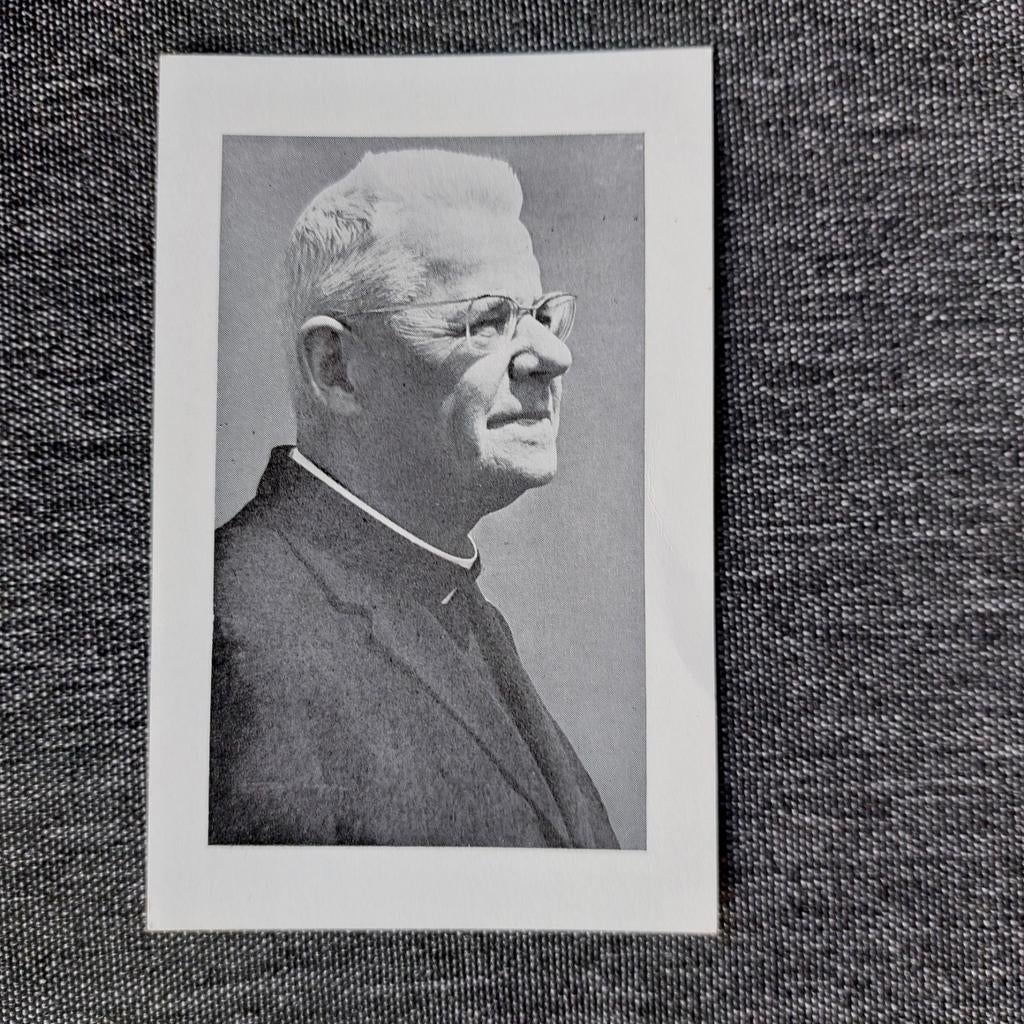Bidprentje Kardinaal Cardijn, Verzamelen, Ophalen of Verzenden, Bidprentje