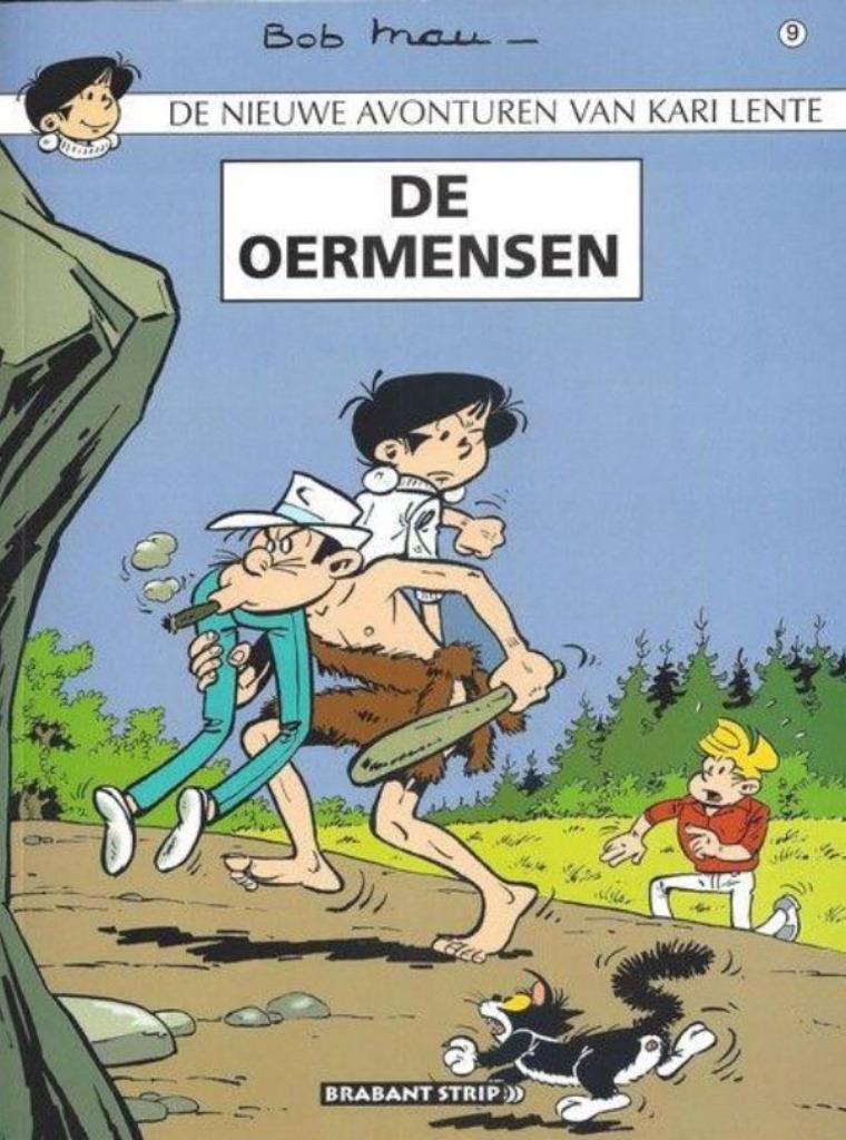 Kari Lente (Brabant Strip) 9: De oermensen.     Hardcover, Boeken, Eén stripboek, Ophalen of Verzenden, Nieuw, Bob Mau