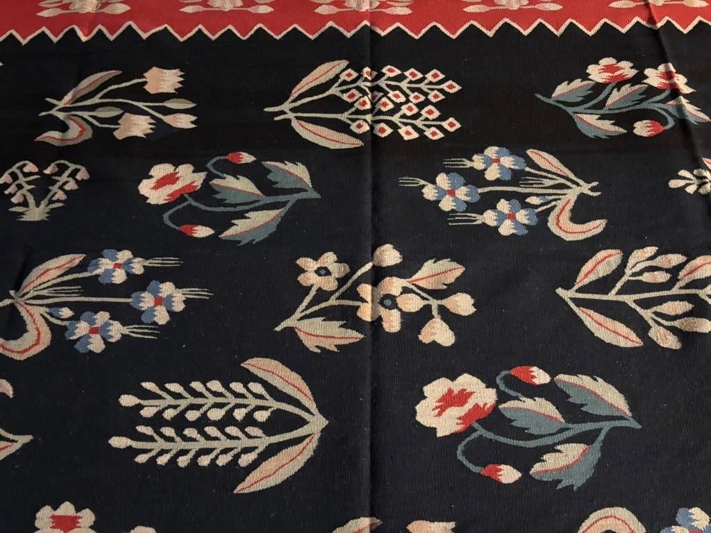 Tapis kilim art deco neuf entièrement fait main 362 x 280, Enlèvement ou Envoi