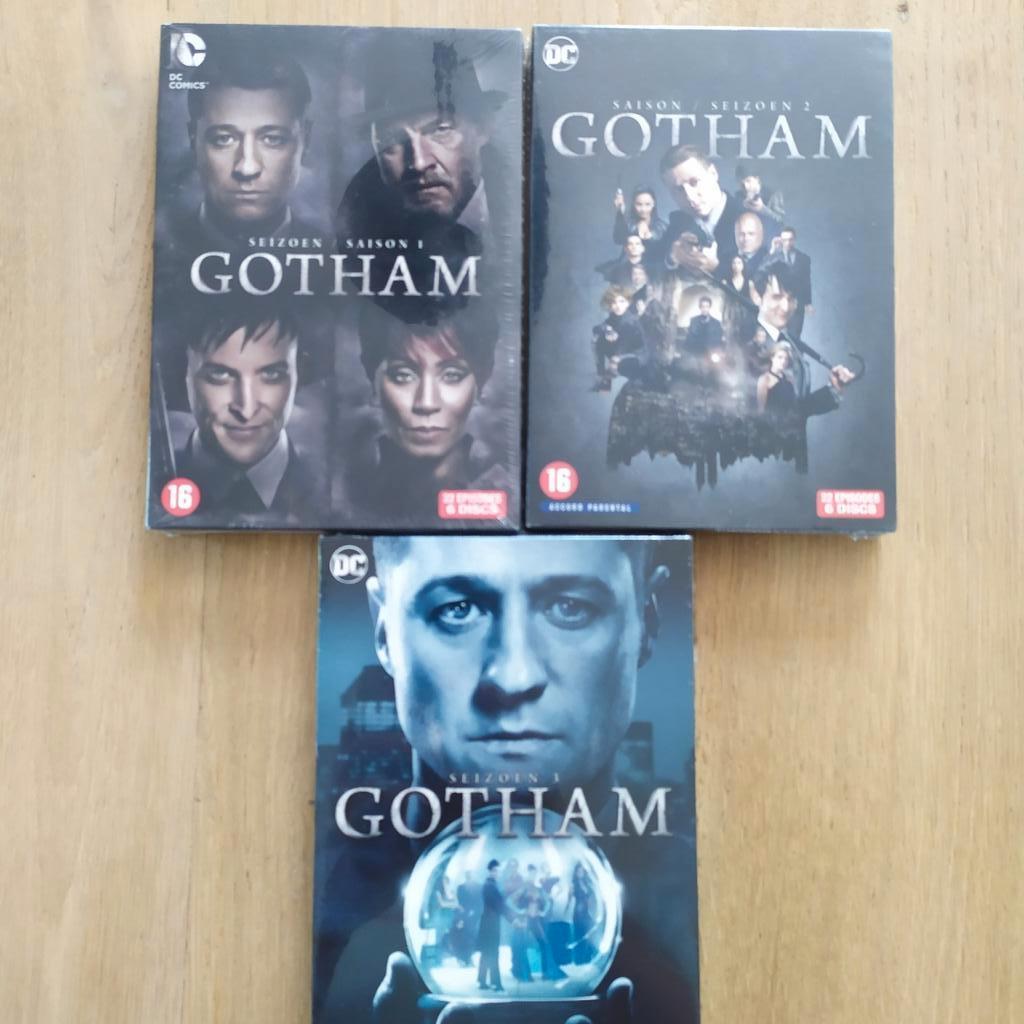 Lot Gotham Saisons 1, 2 & 3 DVD neufs, À partir de 16 ans, Enlèvement ou Envoi, Neuf, dans son emballage, Thriller