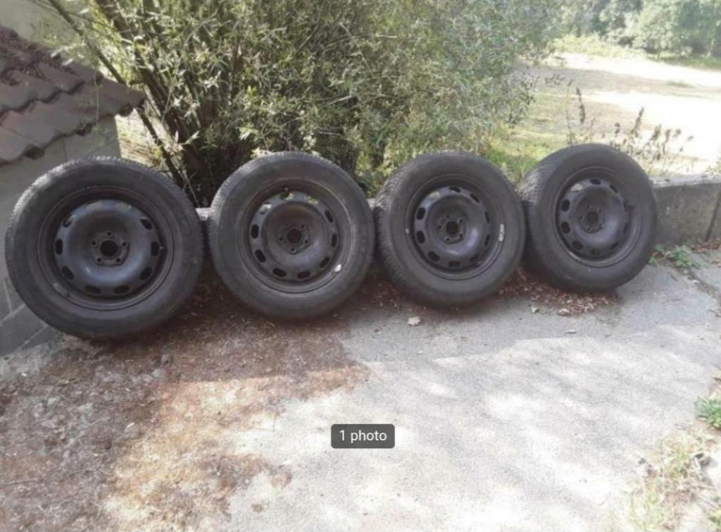 4 Renault 16 inch wintervelgen (5x114.3), Ophalen, Gebruikt, Renault