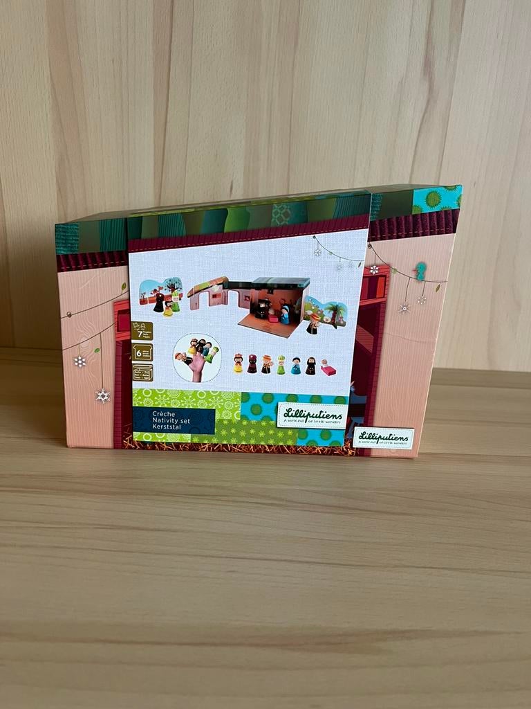 Kerststal Lilliputiens (compleet), Kinderen en Baby's, Ophalen, Zo goed als nieuw