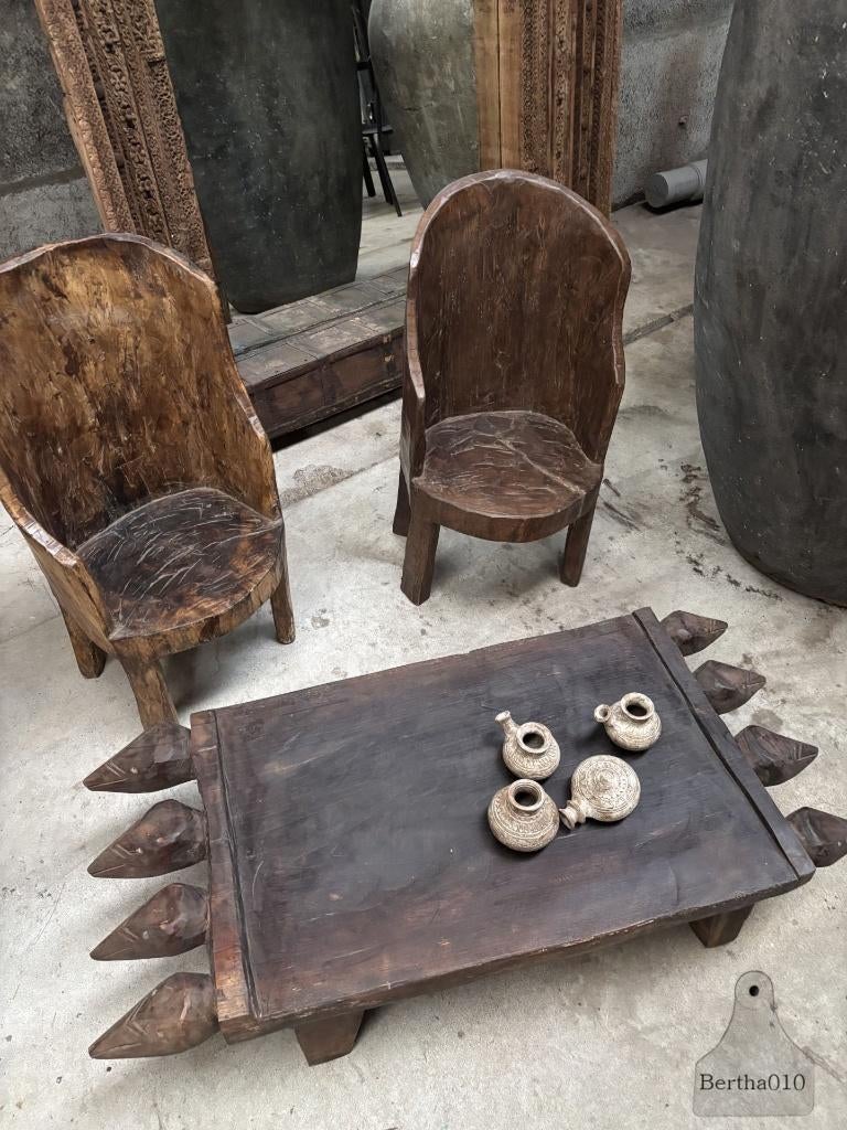 Naga table naga tafel tafel uit Nagaland nagatable, Ophalen, Minder dan 50 cm, 100 tot 150 cm, Zo goed als nieuw