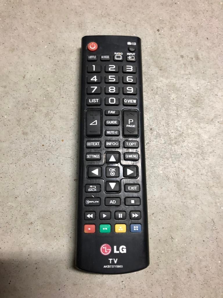 Afstandsbediening LG - AKB73715603, Ophalen of Verzenden, Gebruikt, Origineel, Tv