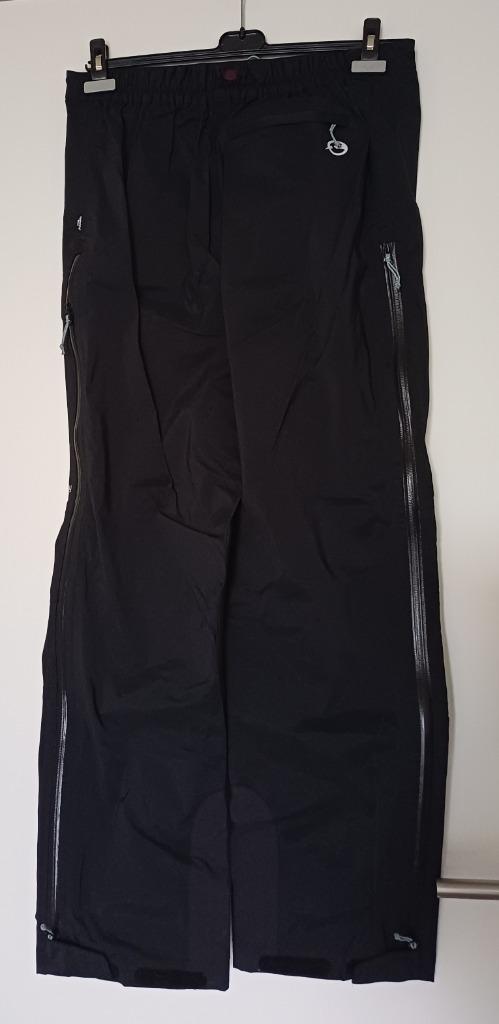 zwarte regenbroek X-Large, Caravanes & Camping, Vêtements de pluie, Enlèvement ou Envoi, Comme neuf, Pantalon de pluie, Heren