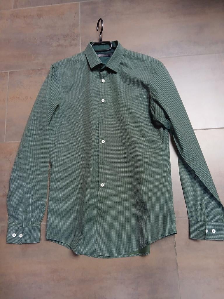 Chemise homme, Enlèvement ou Envoi, Vert