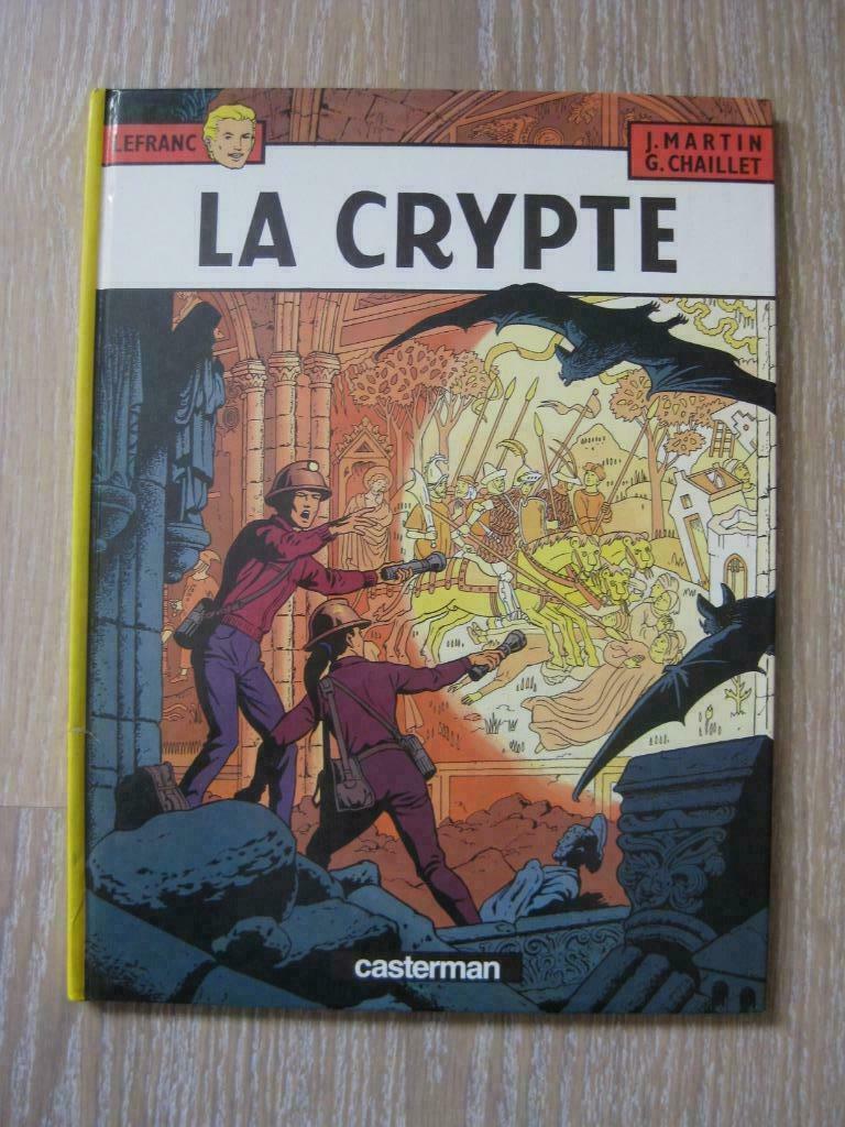 LEFRANC "La Crypte" Ed.1986 en Bon état, Livres, Une BD, Enlèvement ou Envoi, Utilisé