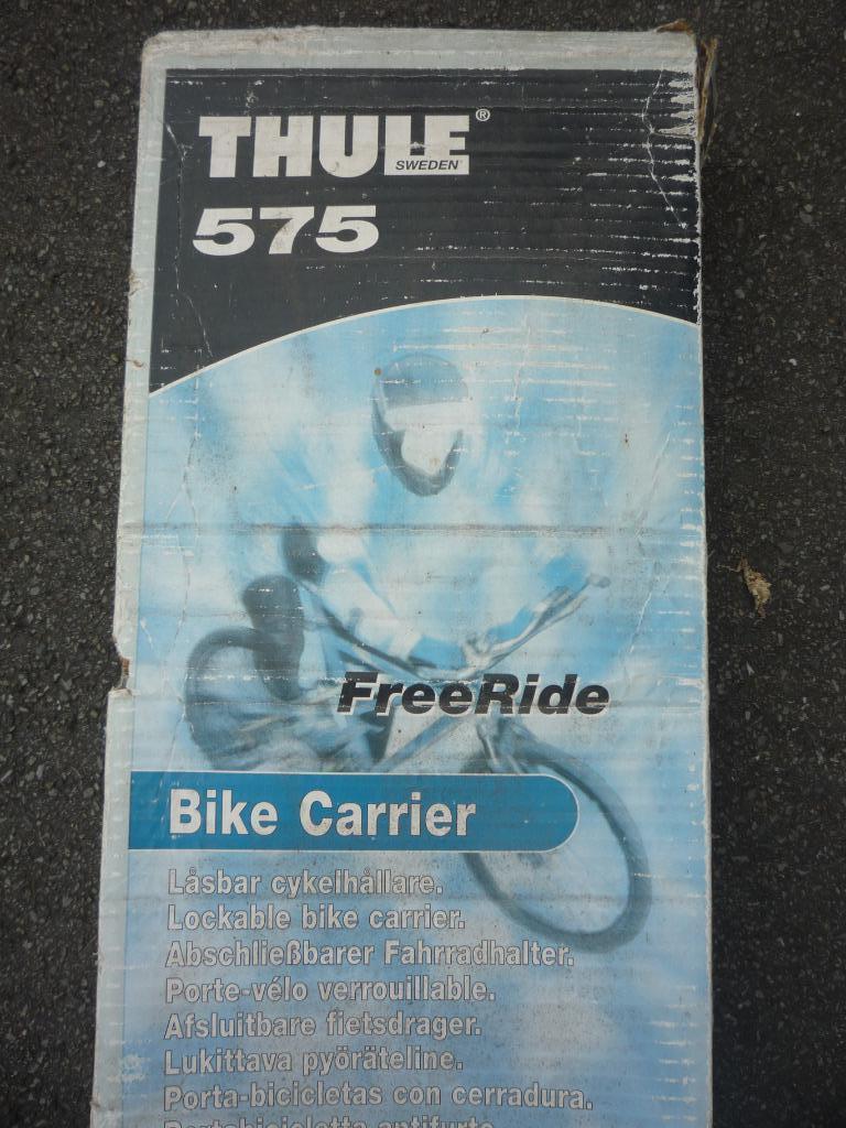 thule 575, Autos : Divers, Porte-vélos, Enlèvement, 1 vélo, Comme neuf, Accessoire porte-vélos
