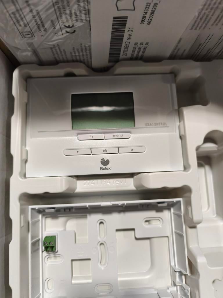 Thermostaat bulex E7 C, Enlèvement