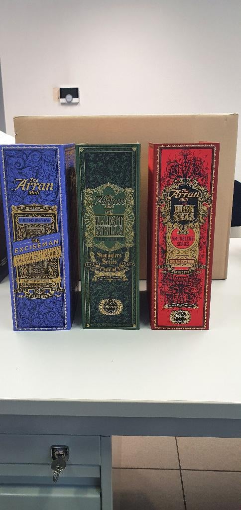Whisky the Arran malt Smugglers series, Verzamelen, Wijnen, Overige gebieden, Overige typen, Nieuw, Ophalen of Verzenden