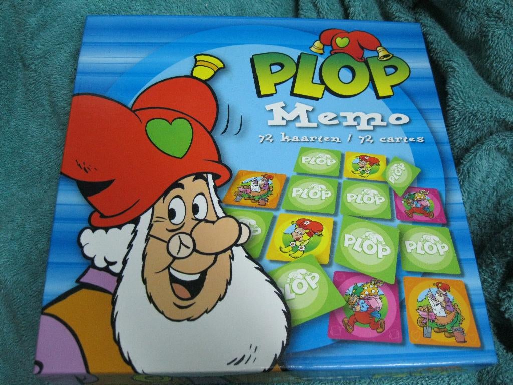 Memo Plop 72 kaartspel, Vijf spelers of meer, Ophalen of Verzenden, Zo goed als nieuw, Studio 100