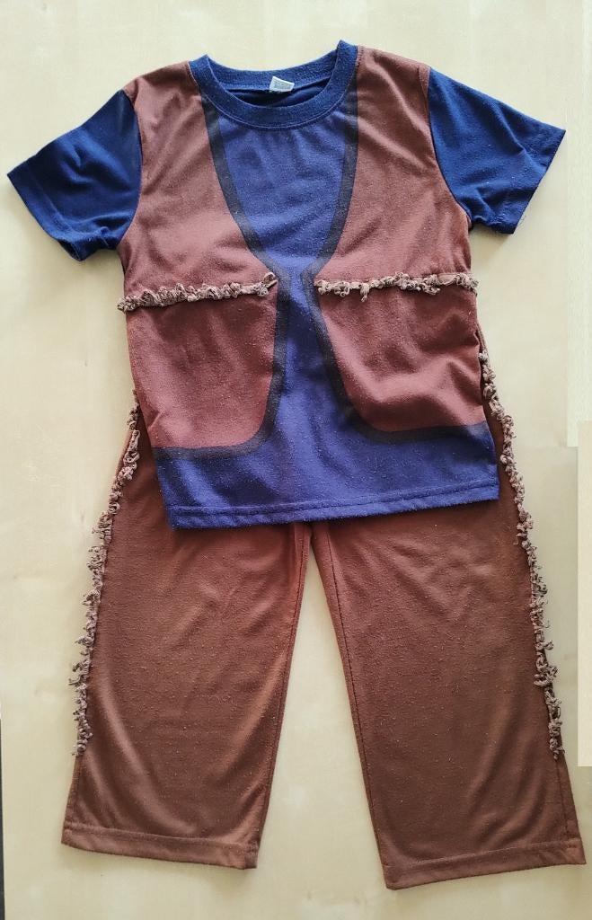 Verkleedset cowboy, maat 5-7 jaar, Kinderen en Baby's, Carnavalskleding en Verkleedspullen, Ophalen of Verzenden, Gebruikt, 110 t/m 116