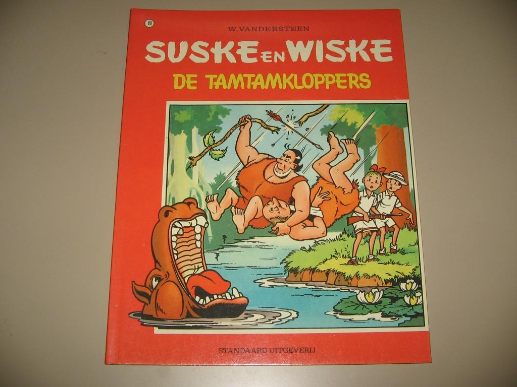 Suske en Wiske : 8 strips van de 4 kleurenreeks, Plusieurs BD, Enlèvement ou Envoi, Comme neuf, Willy Vandersteen