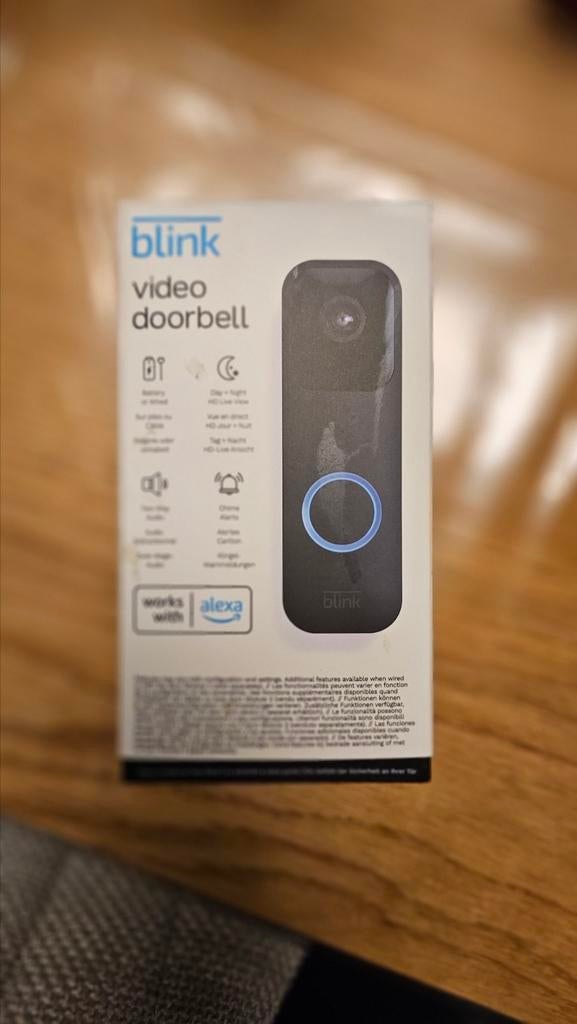 Blink video doorbell, Enlèvement, Compatible avec les smartphones, Comme neuf