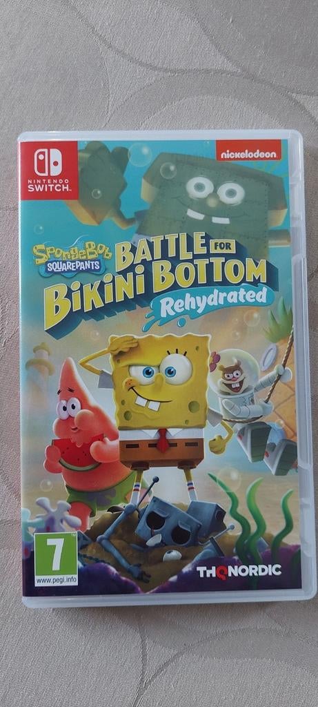 Bob l'éponge pour Bikini Bottom Rehydr - Nintendo Switch, Enlèvement ou Envoi, Comme neuf