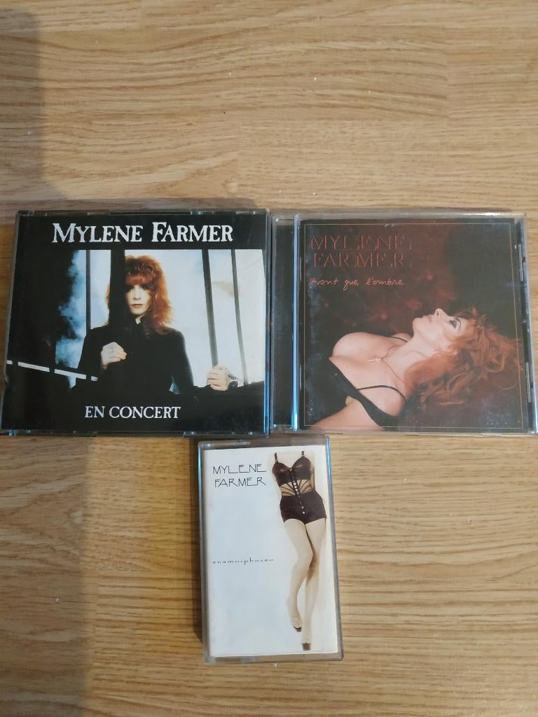 MYLÈNE FARMER LOT CD ET CASSETTE, CD & DVD, CD | Francophone, Envoi