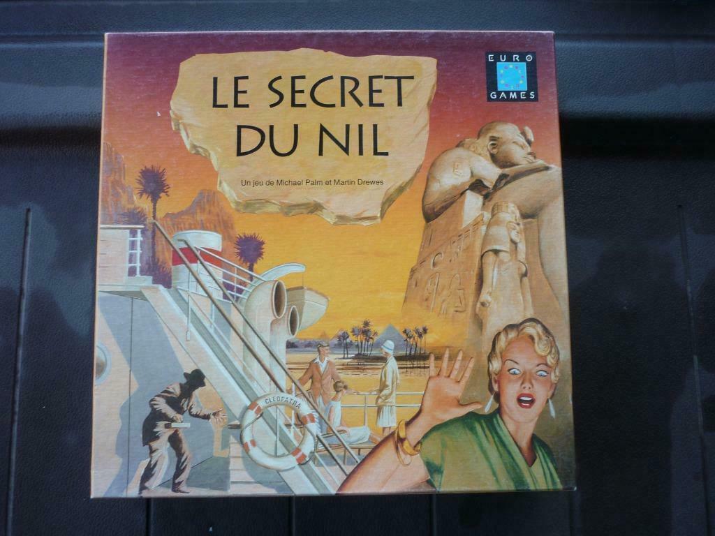 Jeu de société - Le secret du Nil - Euro Games, Hobby en Vrije tijd, Een of twee spelers, Ophalen of Verzenden, Gebruikt, Euro Games