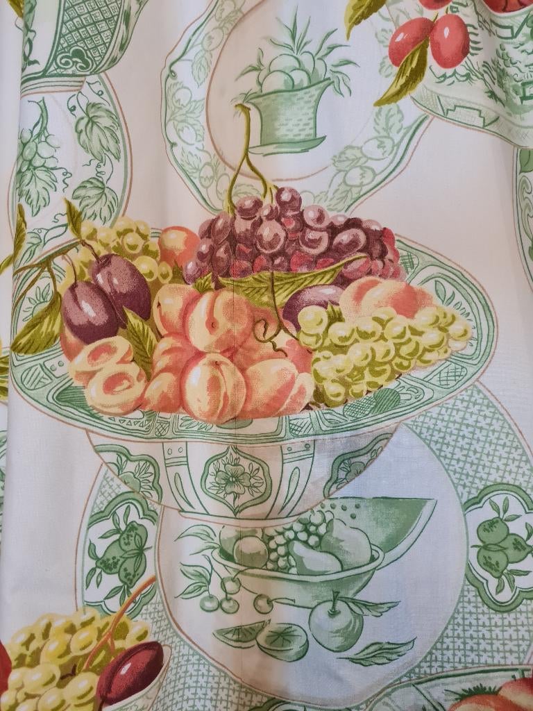 2 rideaux fruités doublés - JANE CHURCHILL, Autres couleurs, 150 à 200 cm, Comme neuf, 200 cm ou plus