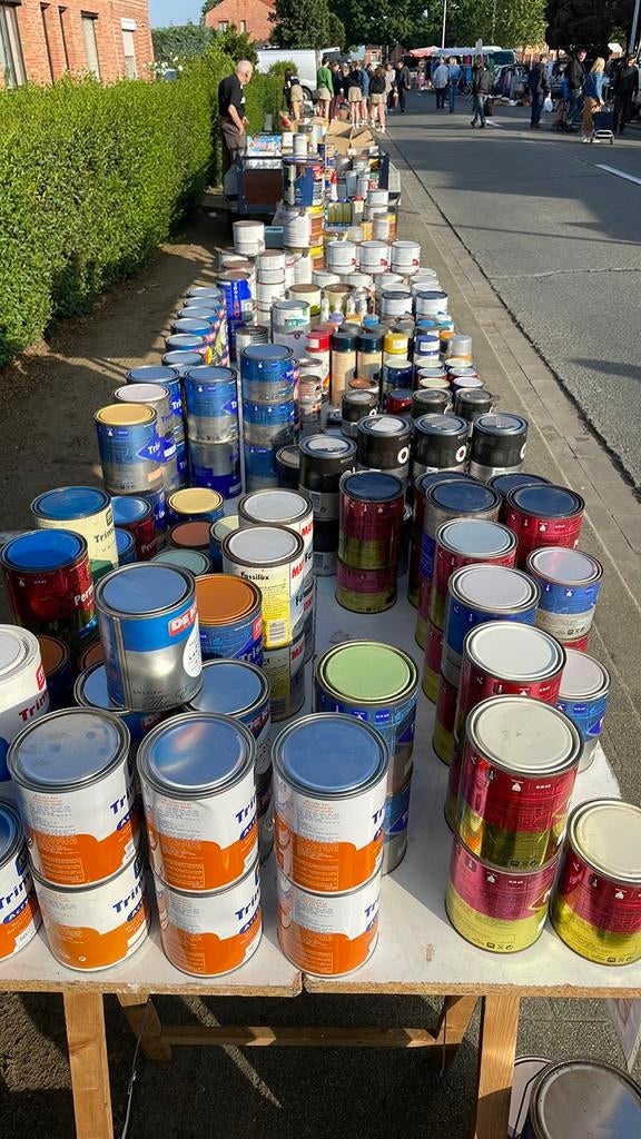 Stockverkoop verf, topmerken aan €10/liter!, Ophalen of Verzenden