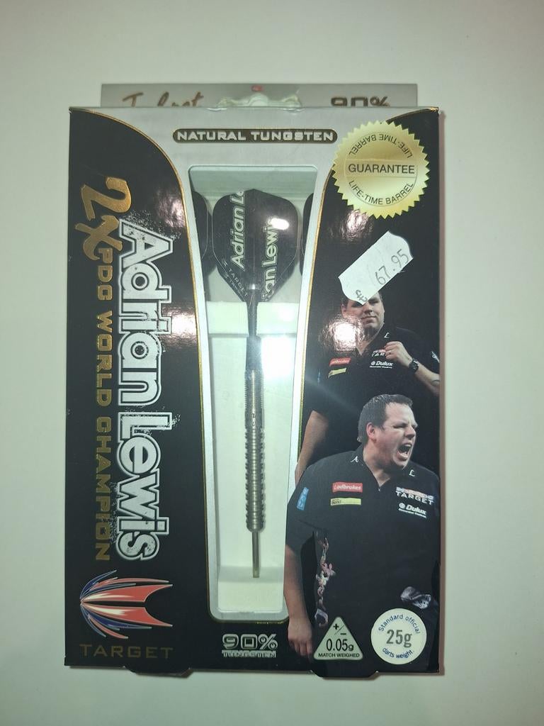Nouveau jeu de fléchettes Adrian Lewis, Enlèvement ou Envoi, Neuf