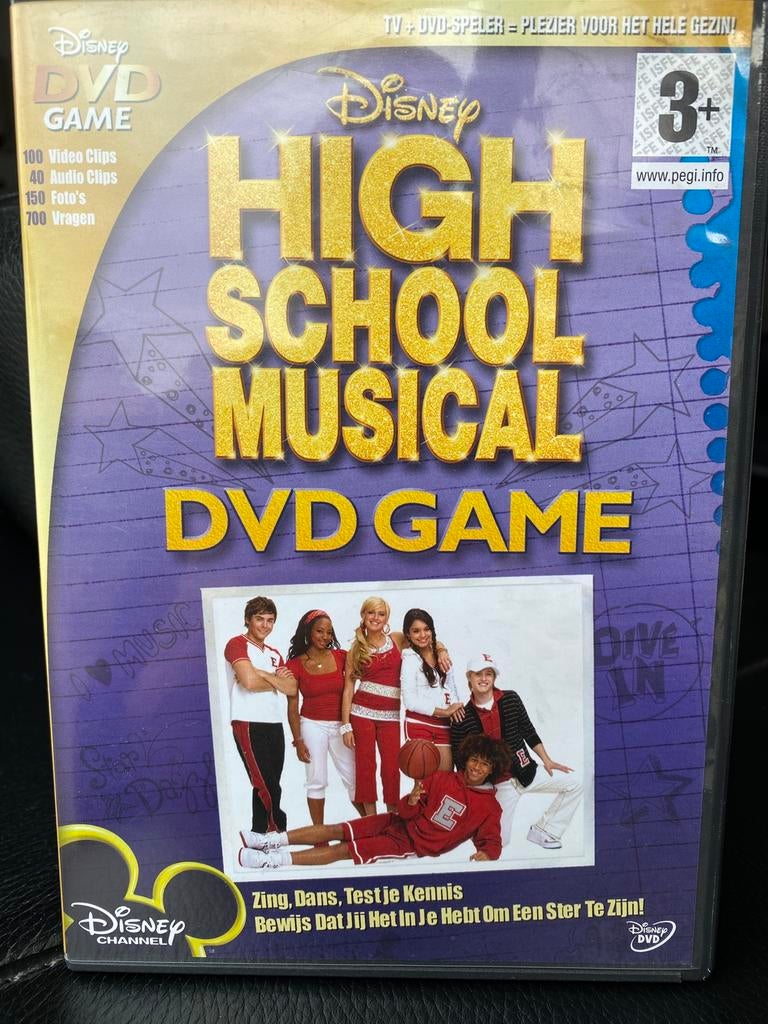 High School Musical DVD Game, Alle leeftijden, Ophalen of Verzenden, Zo goed als nieuw