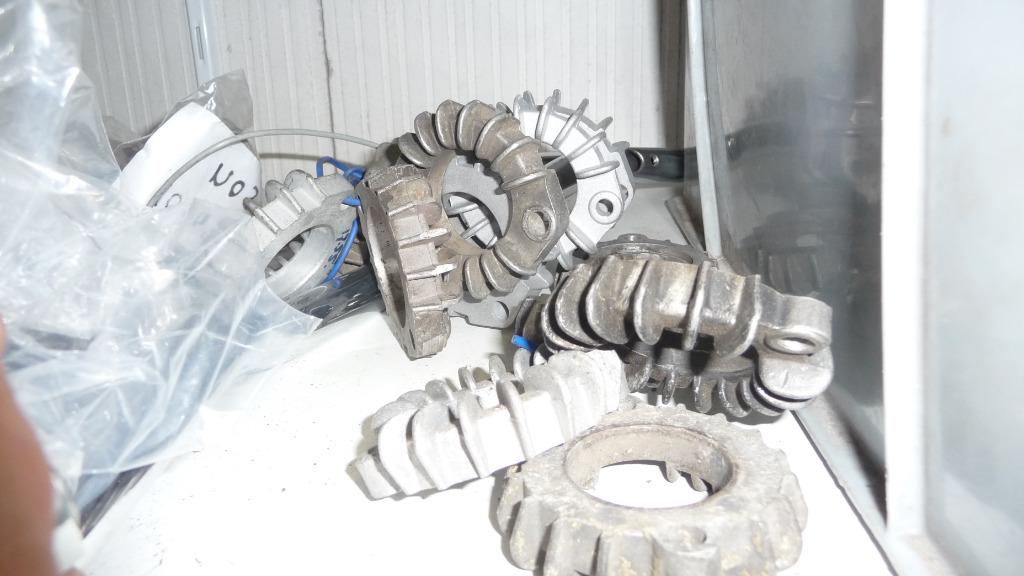 Set uitlaatringen Laverda 750 en 1000, Motoren, Ophalen of Verzenden, Gebruikt