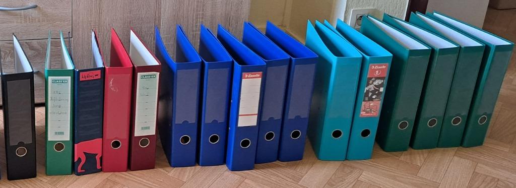 Classeurs 7cm, Enlèvement, Utilisé