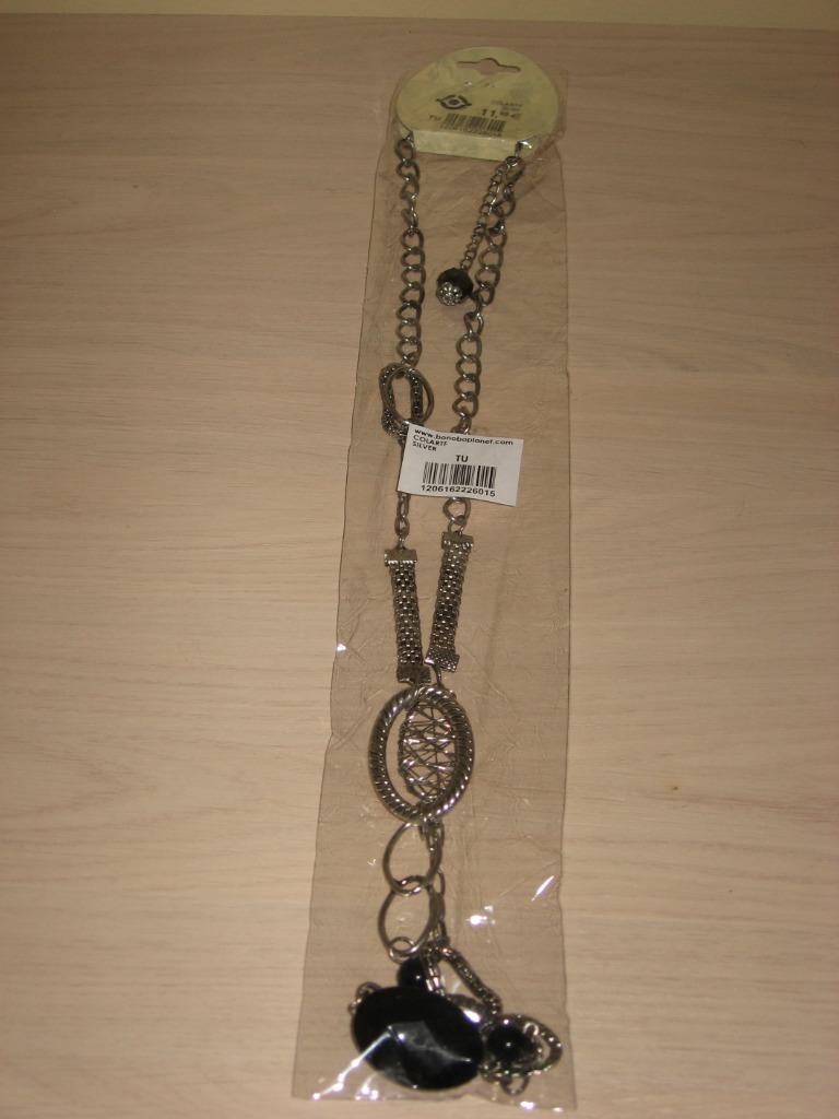 nieuwe ketting voor vrouwen, Handtassen en Accessoires, Kettingen, Ophalen of Verzenden, Nieuw, Grijs, Overige materialen