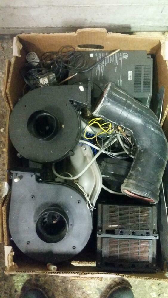 Radson Nox HR28 Ketels Brander Rookgasvent. partij gedemont., Ophalen of Verzenden, Gebruikt, Cv-ketel of Combi-ketel, Hoog rendement (Hr)