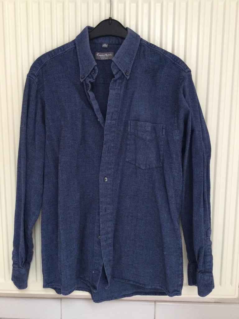 Overhemd - flanel - merk Enrico moni - maat medium 39/40, Vêtements | Hommes, Enlèvement ou Envoi, Porté