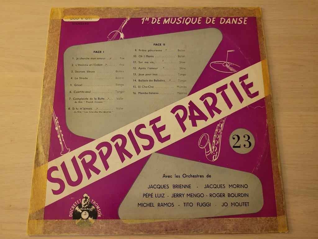 disque vinyl 33 tours surprise partie 23, Enlèvement ou Envoi, Classicisme, Comme neuf
