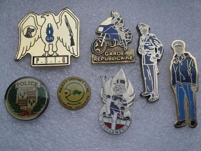 Pin's Police et Gendarmerie française, Collections, Enlèvement ou Envoi, Comme neuf