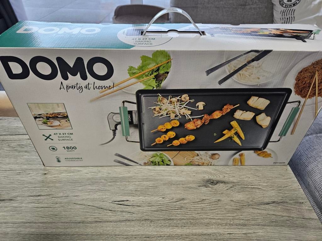 DOMO Teppanyaki bakplaat DO1123TP, Ophalen