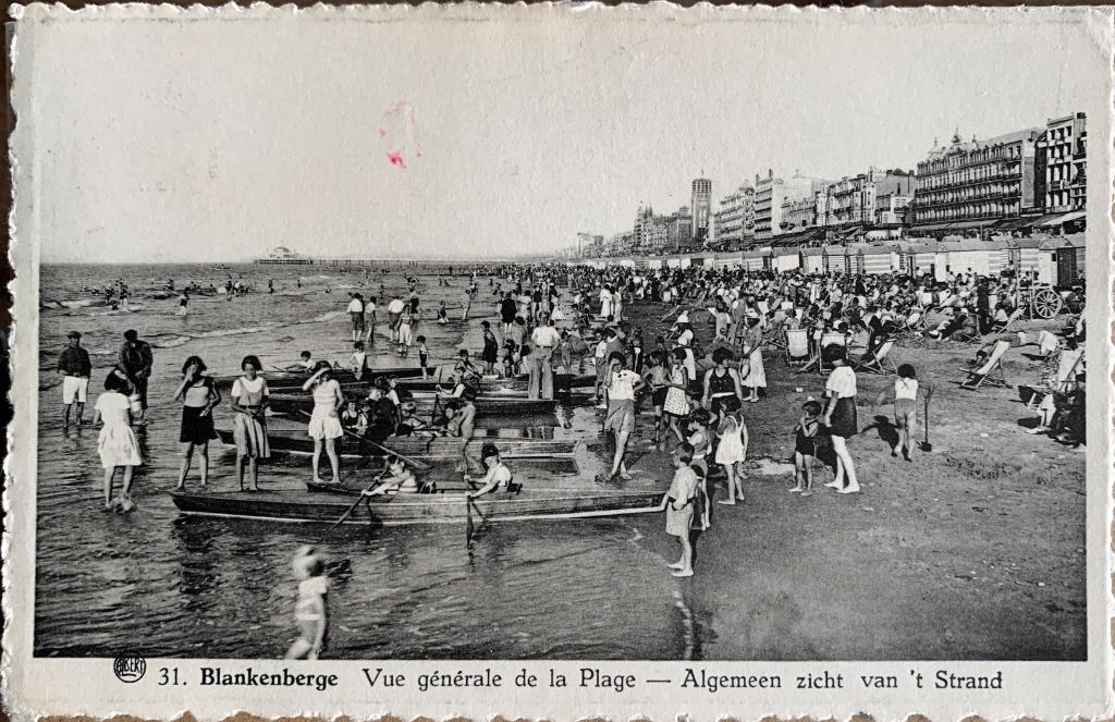 Carte postale Belgique, Envoi, Affranchie, Flandre Occidentale