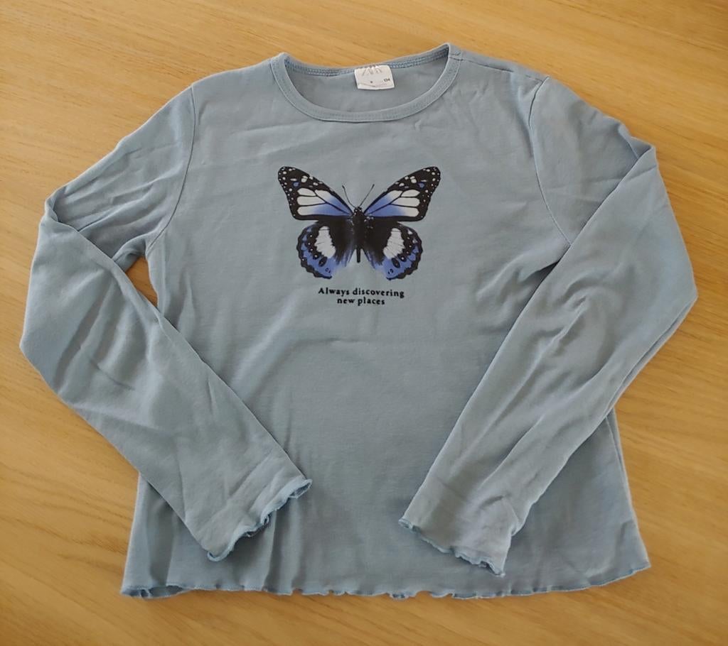 Longsleeve Zara maat 134, Enfants & Bébés, Vêtements enfant | Taille 134, Enlèvement ou Envoi, Chemise ou À manches longues, Comme neuf