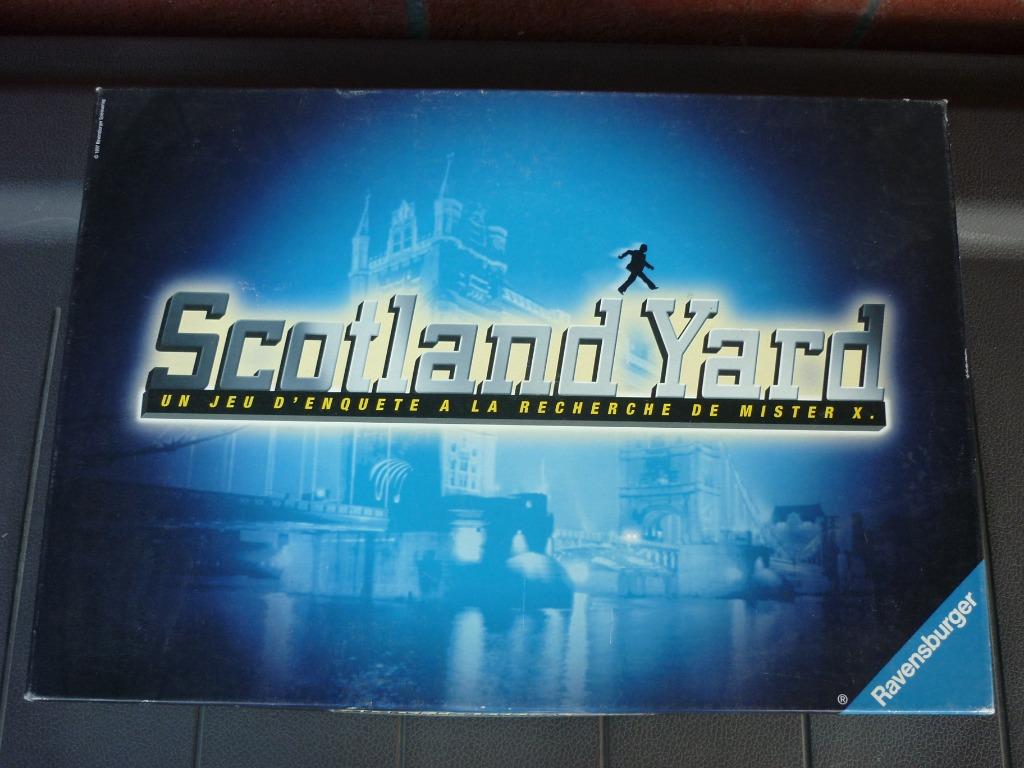 Jeu de société - Scotland Yard - Ravensburger, Trois ou quatre joueurs, Enlèvement ou Envoi, Utilisé, Ravensburger