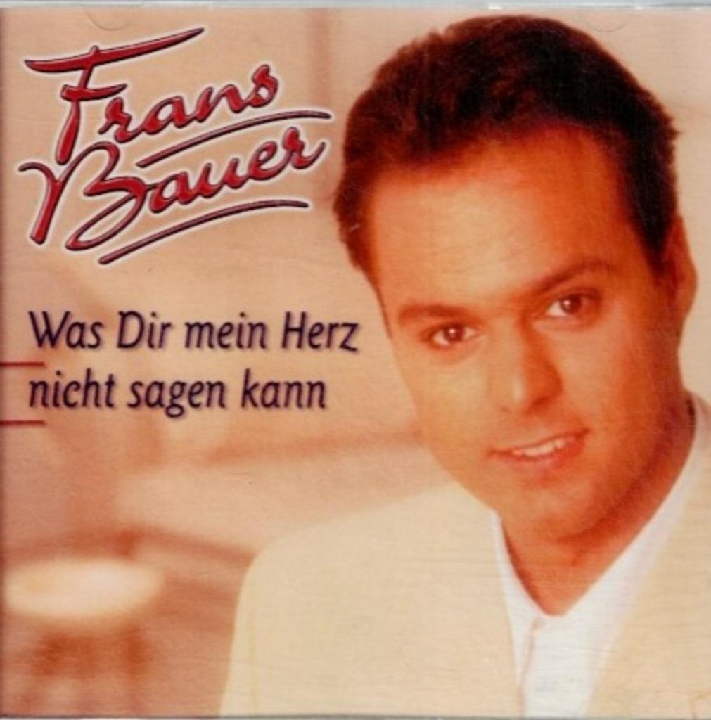 cd   -   Frans Bauer – Was Dir Mein Herz Nicht Sagen Kann, CD & DVD, CD | Autres CD, Enlèvement