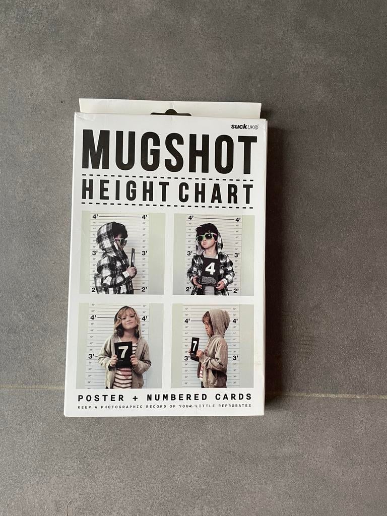 Poster met nummerkaarten, Kinderen en Baby's, Ophalen, Nieuw