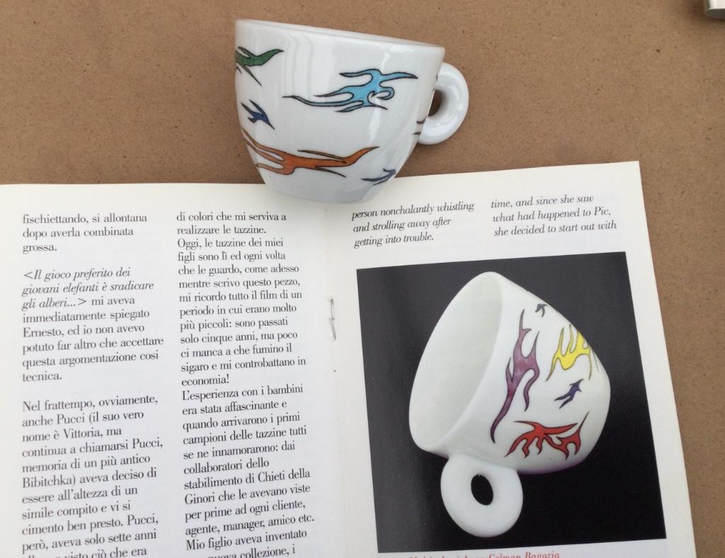 Illy Los Ninos Aroma Multicolor Anna Gelman 1998 kopje, Ophalen of Verzenden, Zo goed als nieuw