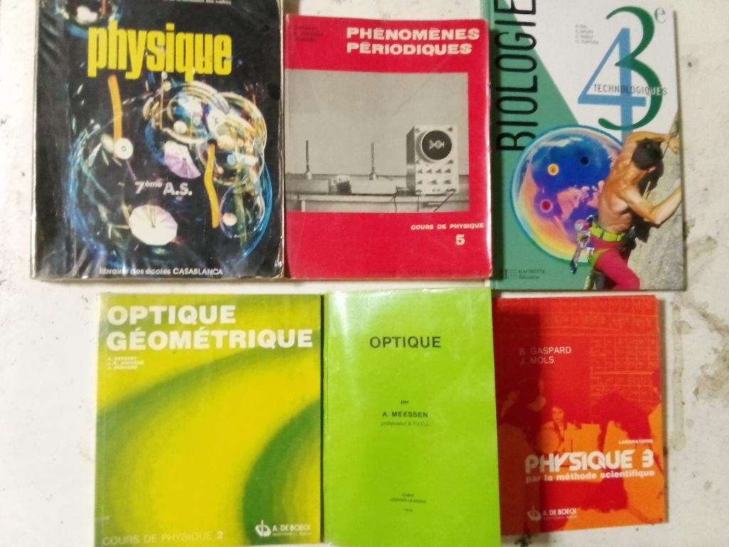 Physique 3 4 5 6 Chimie 3 4 6, Livres, Physique, Enlèvement ou Envoi, Utilisé, Secondaire